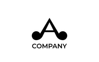 Letter A Logo Design Template