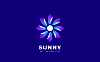 Sun Tech - Gradient Logo template