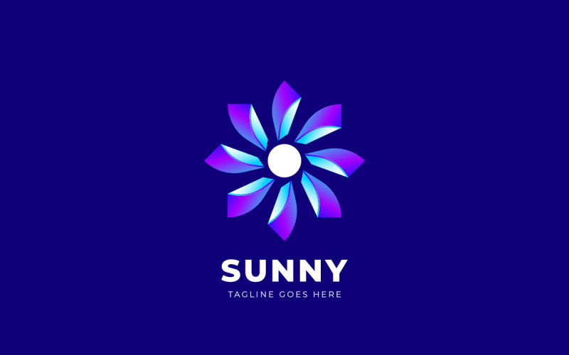 Sun Tech - Gradient Logo template Logo Template