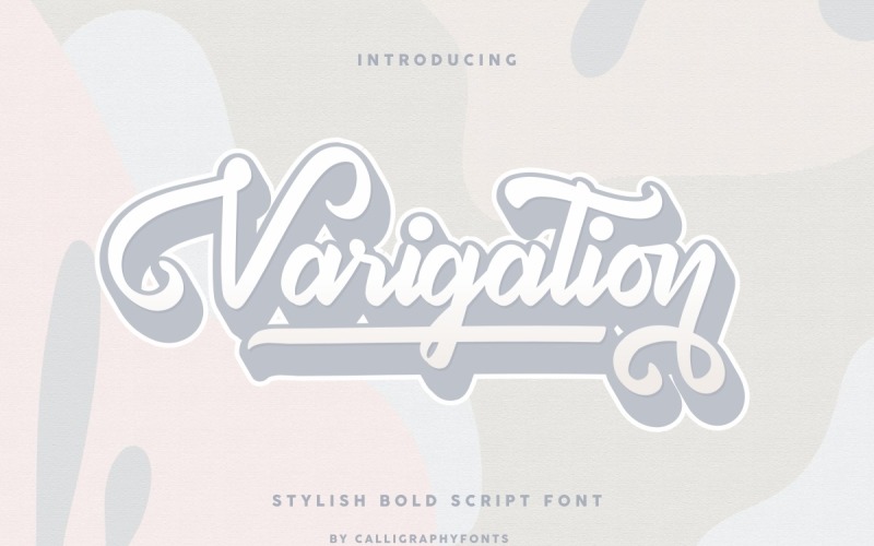 Varigation Classic Retro Calligraphy Font