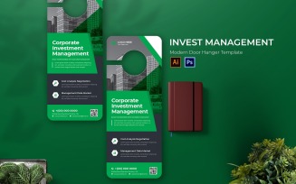 Invest Management Door Hanger