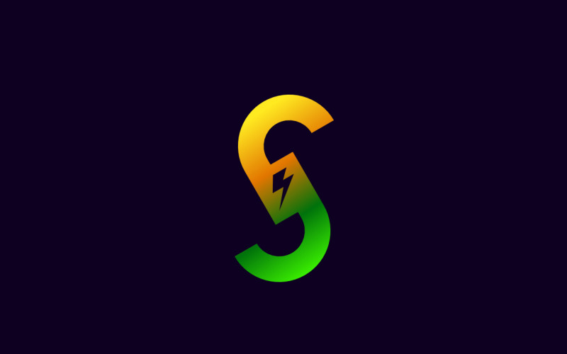 S Electric - Gradient Logo Logo Template