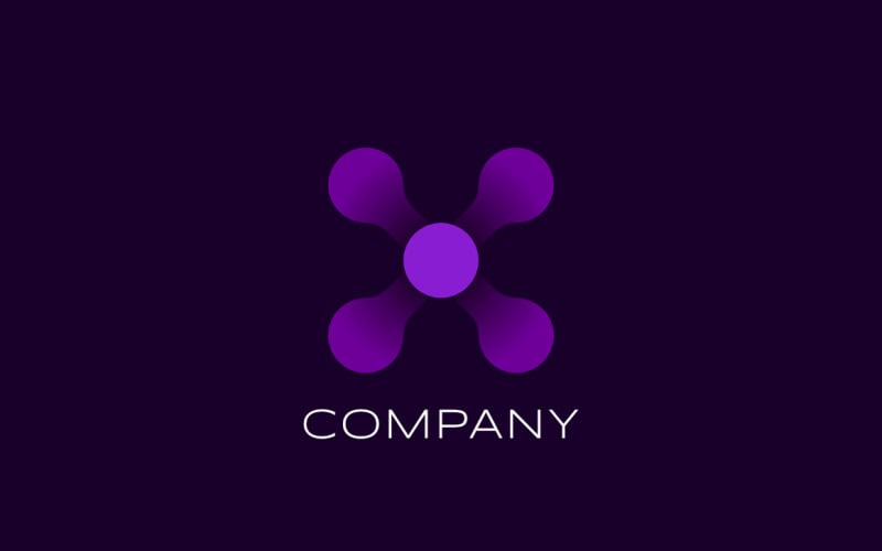 Tech - Letter X Logo Design Template Logo Template