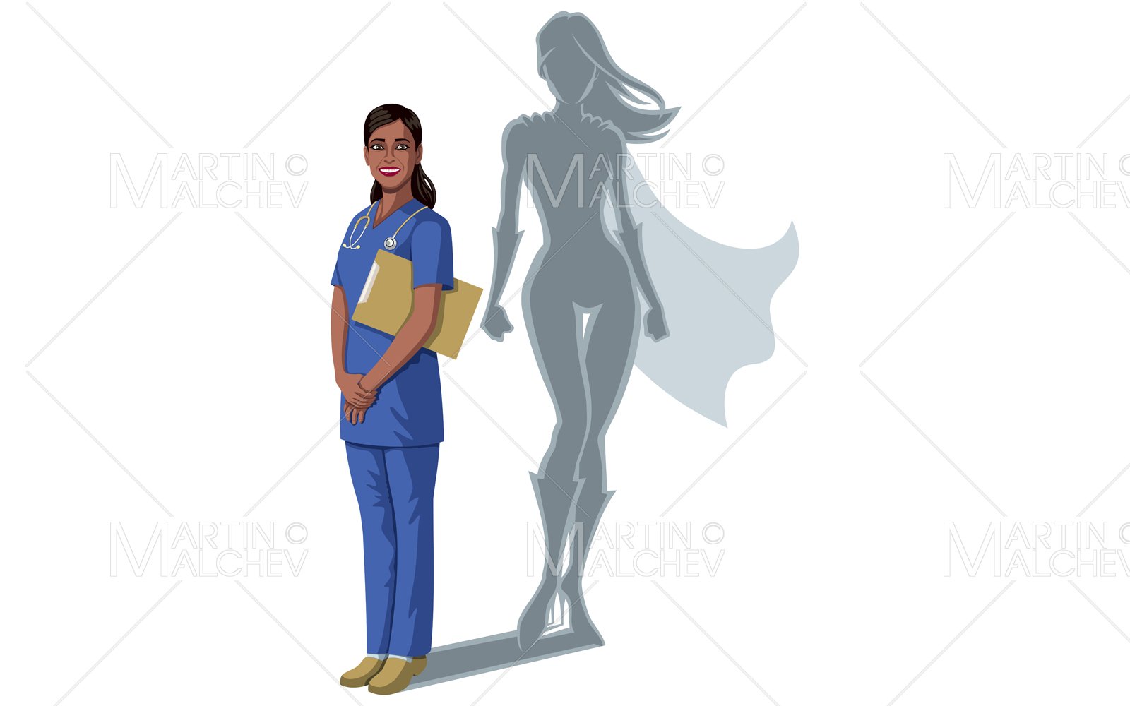 Kit Graphique #185143 Nurse Registered Divers Modles Web - Logo template Preview