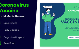 Prevent Virus Coronavirus Banner Design