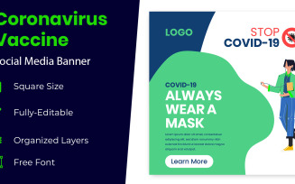 Coronavirus Protective Measures Banner Design