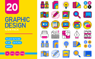 Graphic Design - Vector Icon Pack