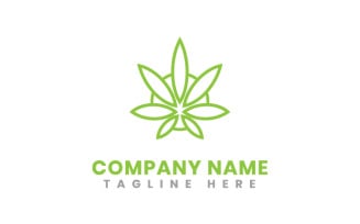 Nature Eco Leaf Business Logo Template