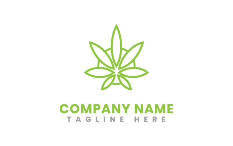 Nature Eco Leaf Business Logo Template