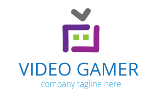 Video Gamer Logo Template