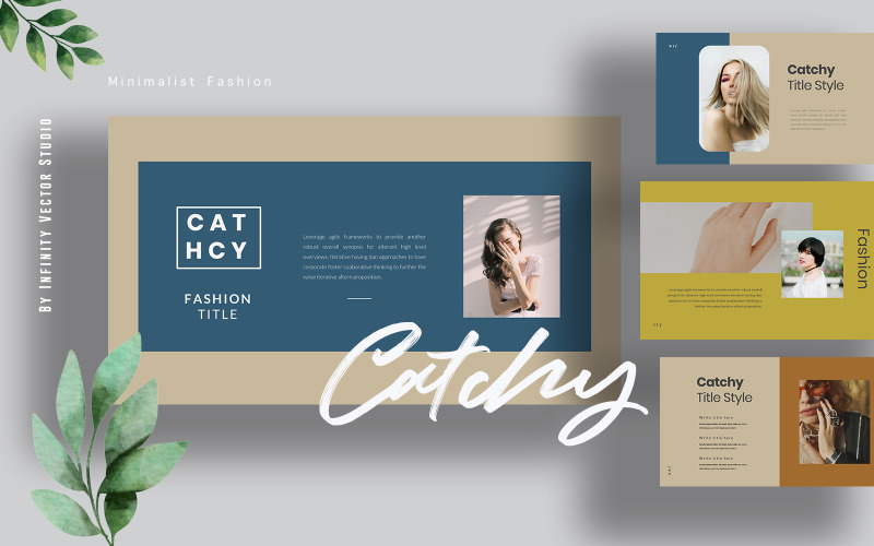 Catchy Creative Powerpoint PowerPoint Template