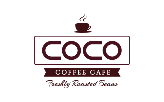 COCO Coffee Cafe Logo Template