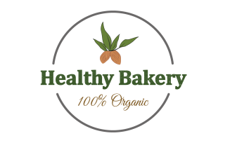 Healthy Organic Bakery Logo design Template
