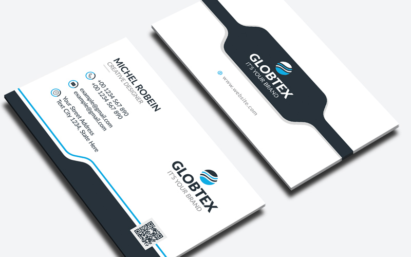 Template #185468 Card Corporate Webdesign Template - Logo template Preview