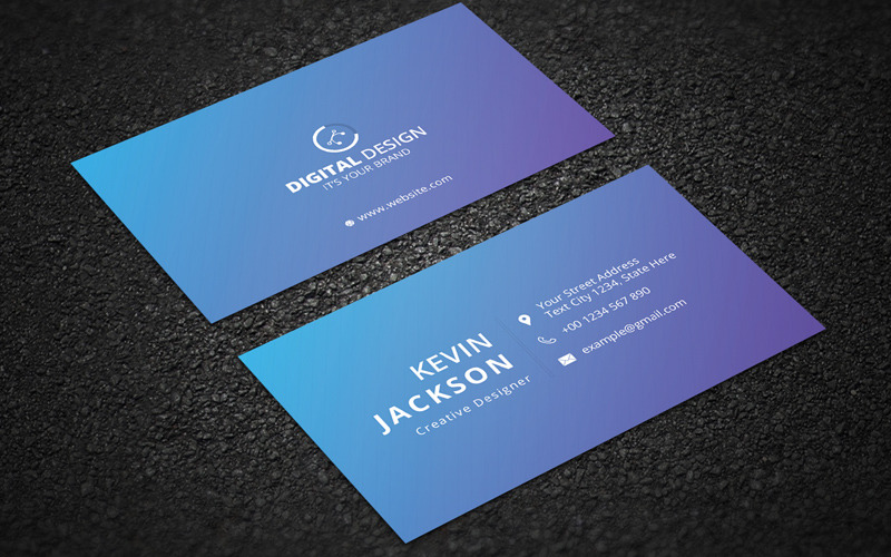 Kevin Jackson Corporate Business Card Vol 119 Corporate Identity