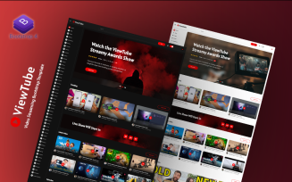 ViewTube - Video Streaming Bootstrap Responsive Website Template