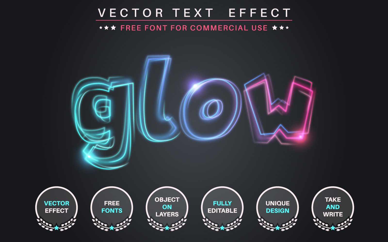 Template #185597 Effectfont Styleeditable Webdesign Template - Logo template Preview