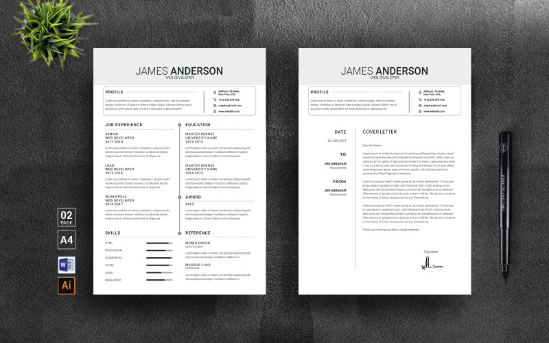 Creative premium Resume Template