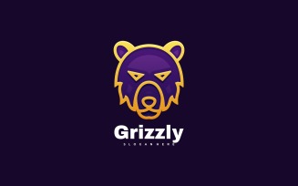 Grizzly Gradient Logo Template