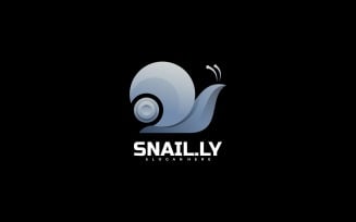 Snail Gradient Colorful Logo Template