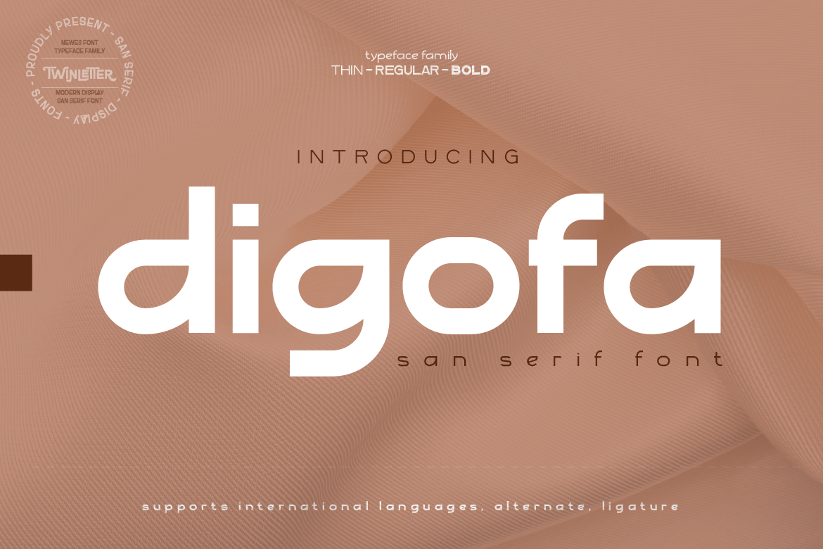 Digofa - Elegant San Serif Font