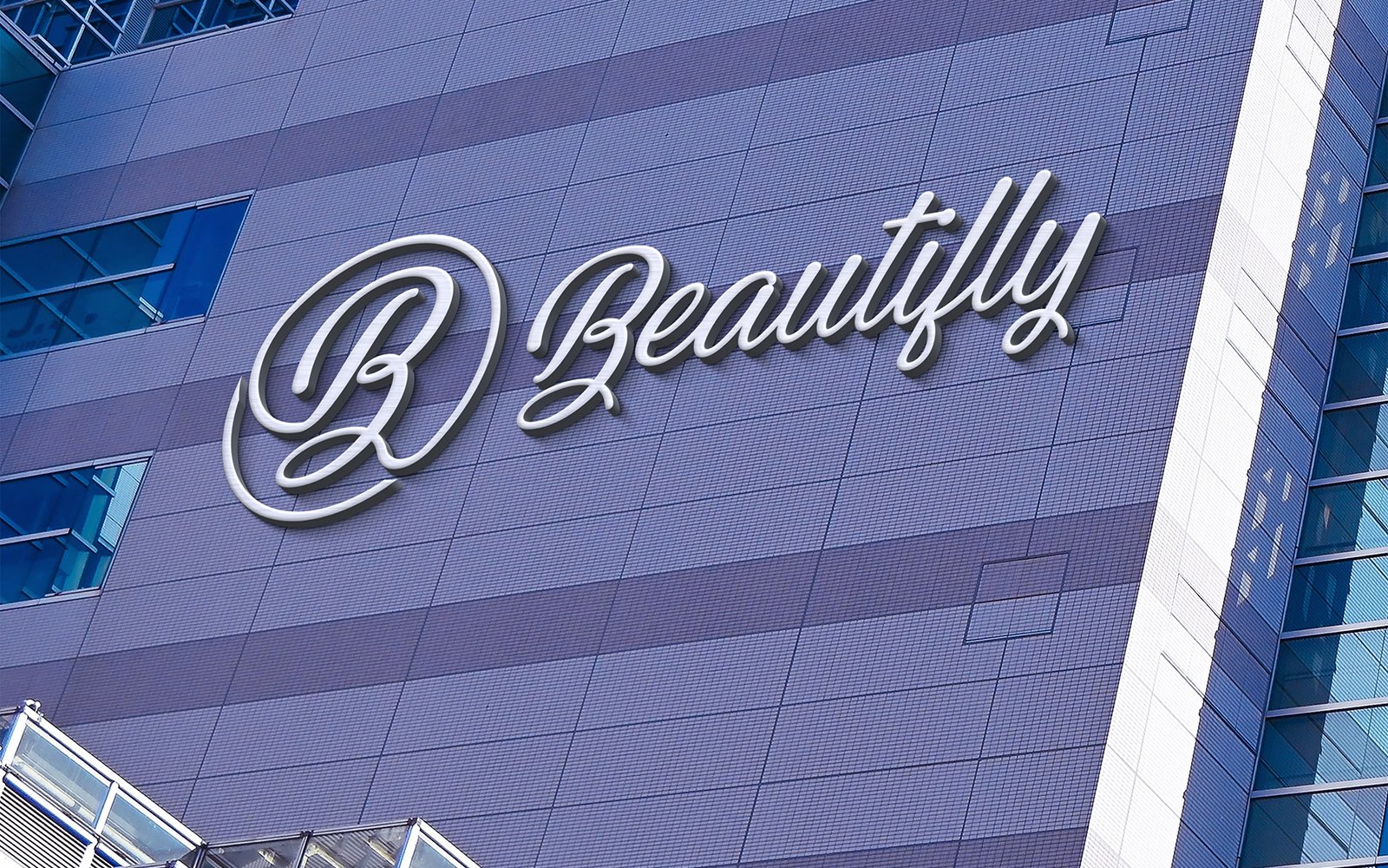 Template #185790 Mockup3d Mockup3dwallsigncorporate3d Webdesign Template - Logo template Preview