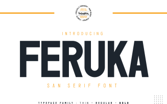 Feruka - Modern San Serif Font