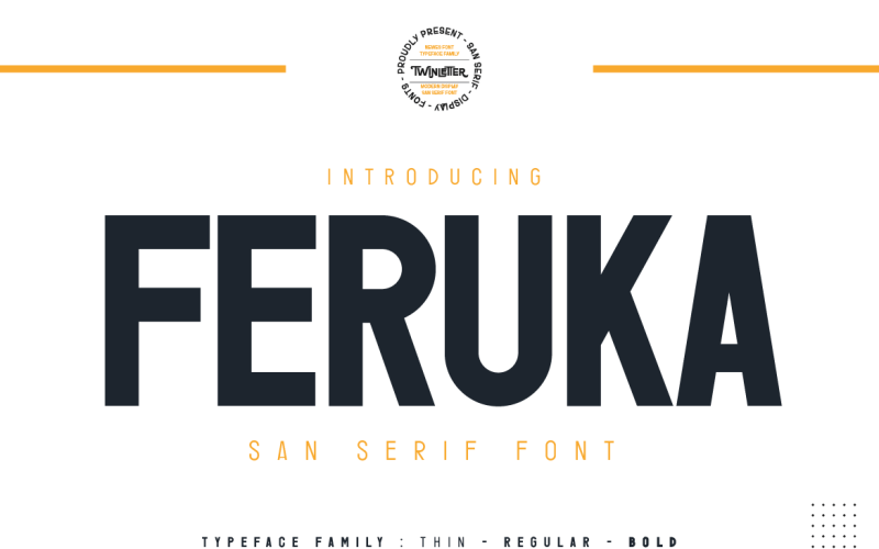 Feruka - Modern San Serif Font