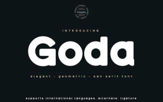 Goda - Modern San Serif Font