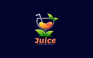 Juice Gradient Colorful Logo Template