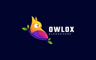 Owlox Gradient Colorful Logo Template