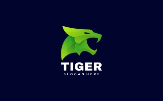 Tiger Gradient Colorful Logo Template