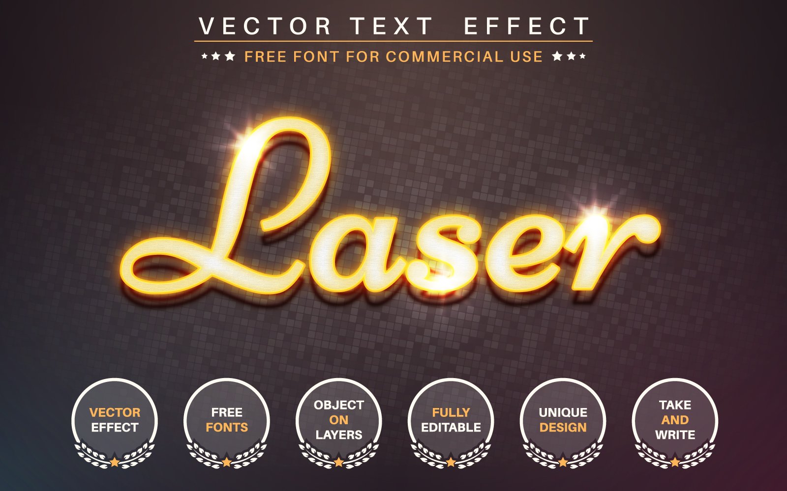Template #185951 Effectfont Styleeditable Webdesign Template - Logo template Preview