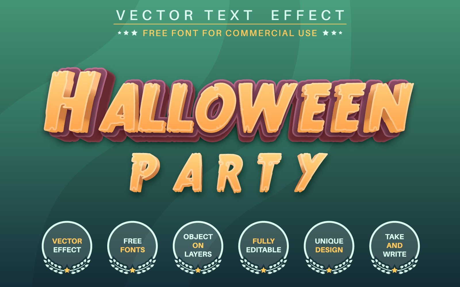Template #185958 Effectfont Styleediteditabletexteffectfontstyletypescriptheadlinealphabetsignsymboltitlehalloweenevilhorrorpartyzombie Webdesign Template - Logo template Preview