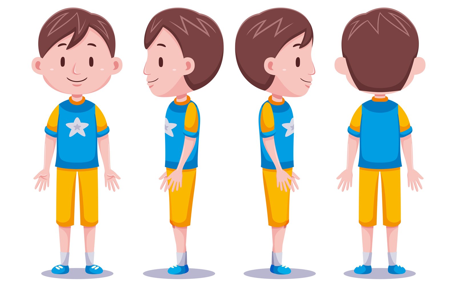 Kit Graphique #186009 Boy Illustration Divers Modles Web - Logo template Preview