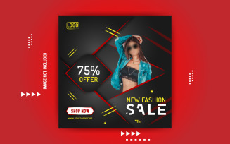 Fashion Sale Promotional Social Banner