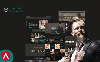 Barrister Lawyer & Attorney Angular Js Template