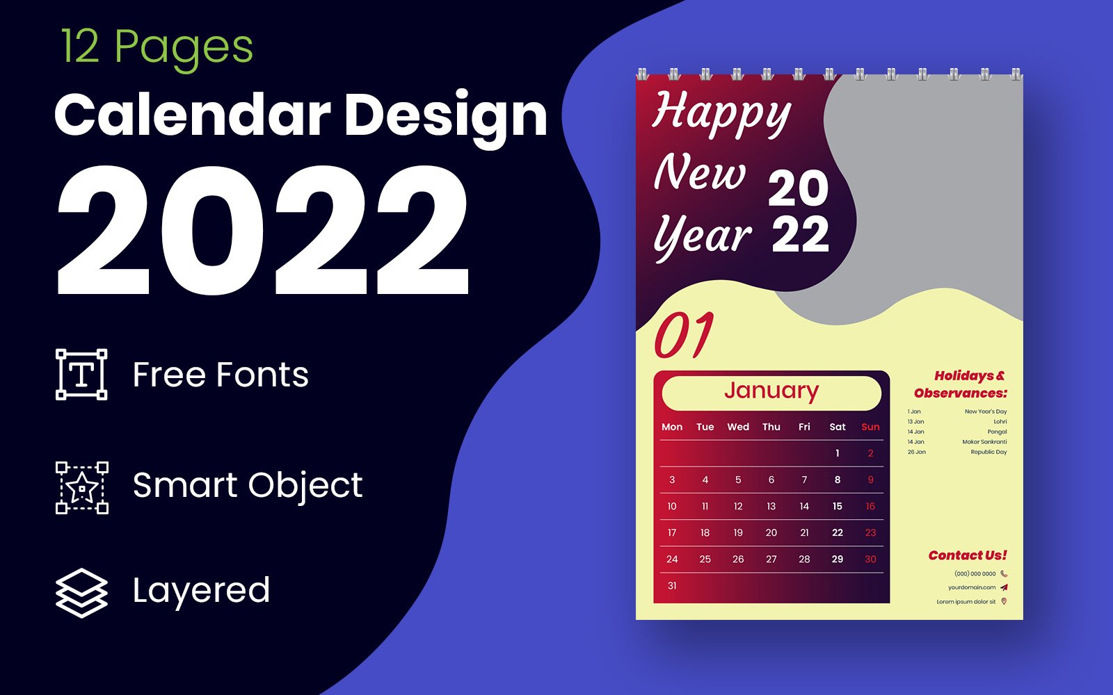 Kit Graphique #186295 Business Calendrier Web Design - Logo template Preview