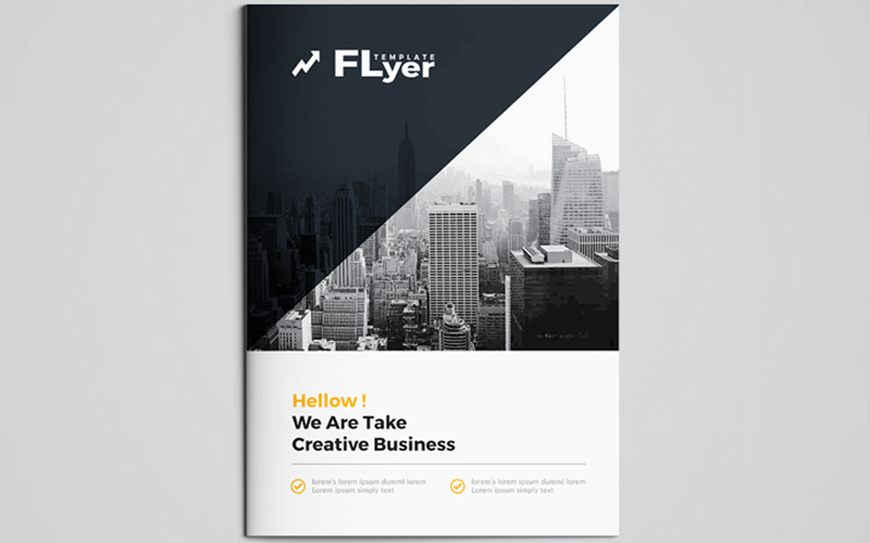 Corporate Business-Bi-Fold-Brochure Corporate Identity