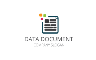 Document Data Logo Template