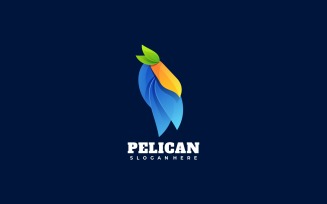 Pelican Gradient Colorful Logo
