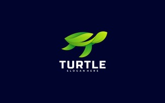 Turtle Gradient Colorful Logo
