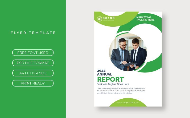 Business Brochure Cover Template Corporate Identity