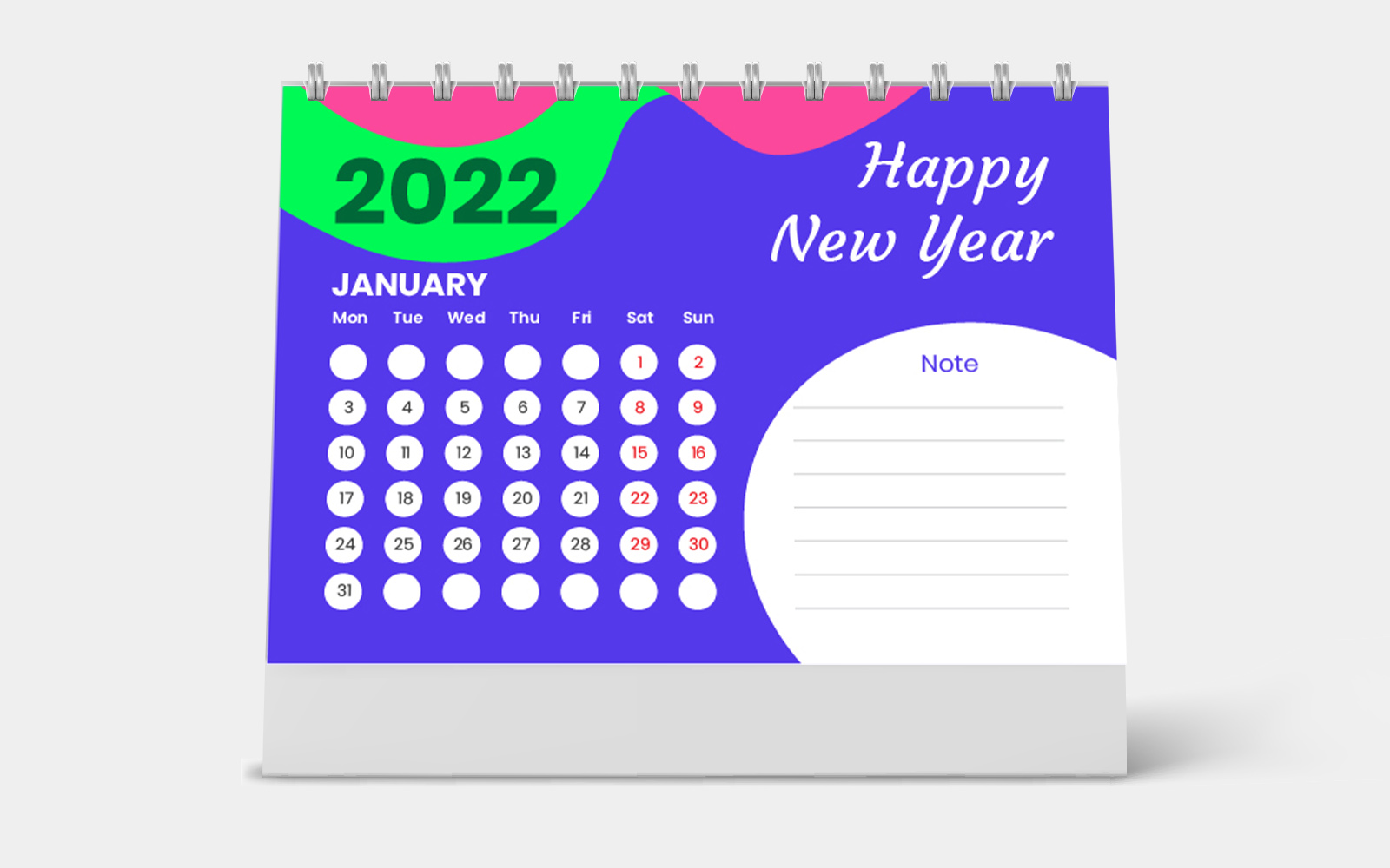 Kit Graphique #186519 Calendar 2022 Divers Modles Web - Logo template Preview