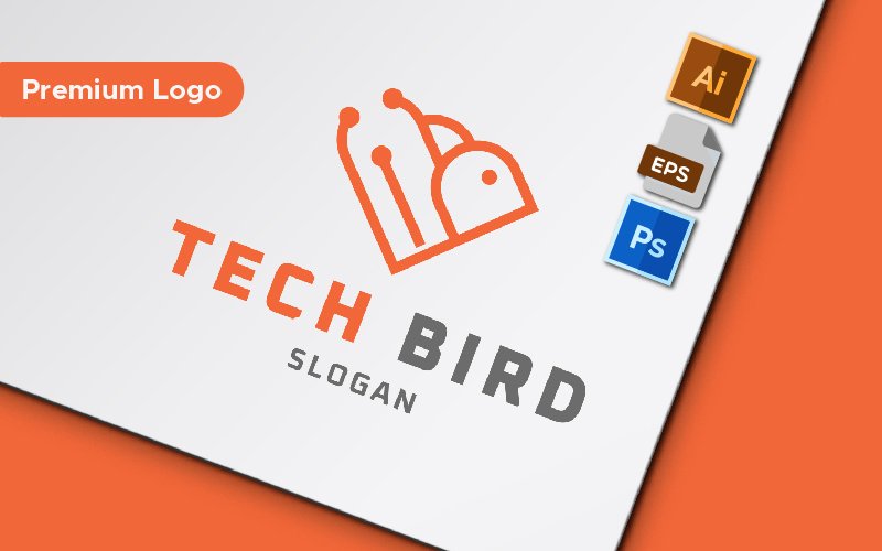 Kit Graphique #186566 Tech Oiseau Divers Modles Web - Logo template Preview
