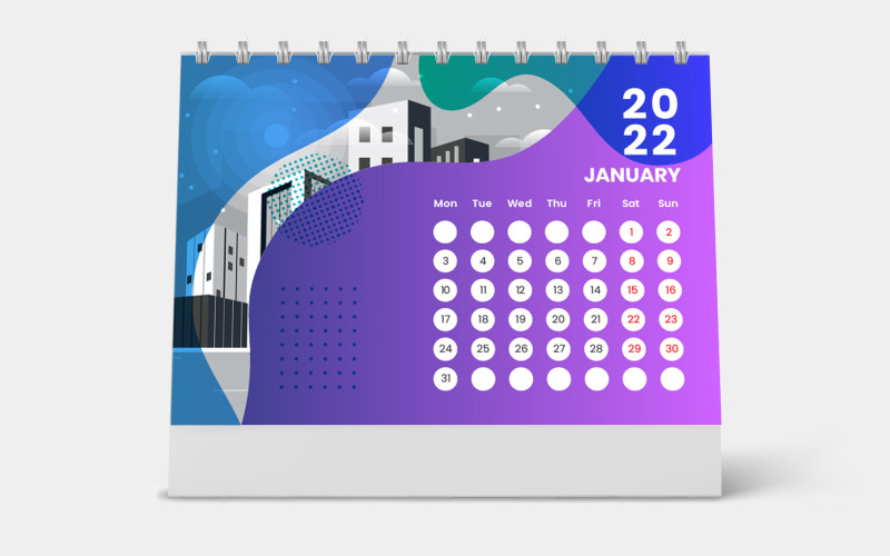 Calendar 2022 Template Design Planner
