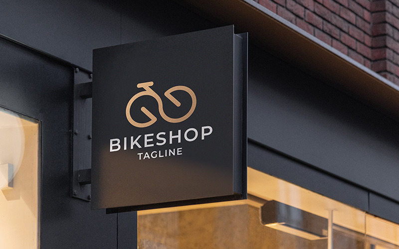 Professional Bike Shop Logo Logo Template