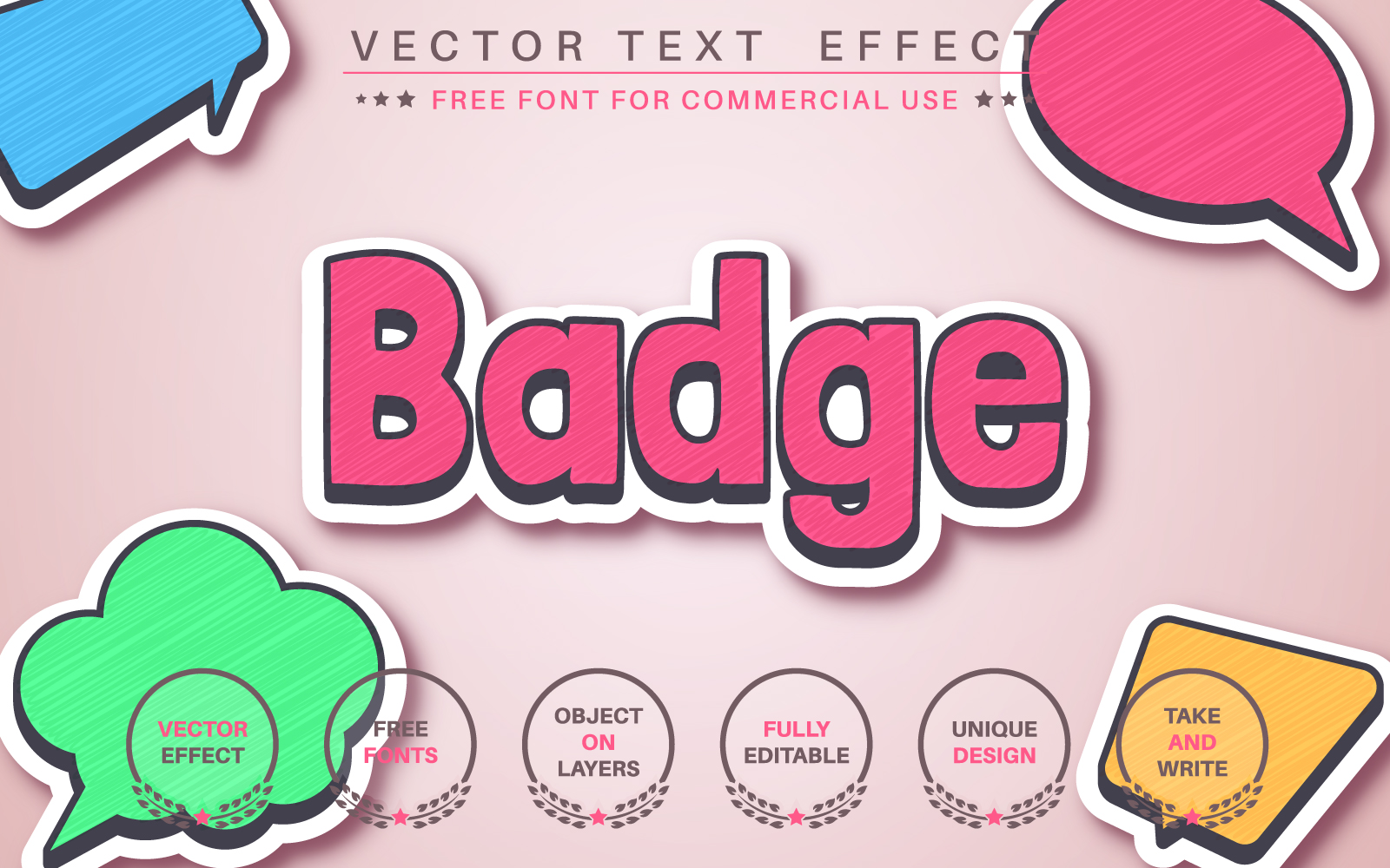 Template #186691 Effectfont Styleeditable Webdesign Template - Logo template Preview