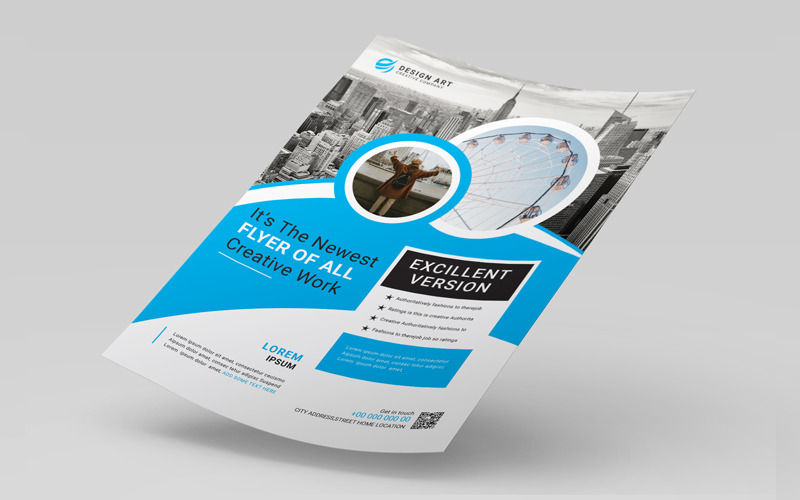 Business Flyer Template vk 3032 Corporate Identity
