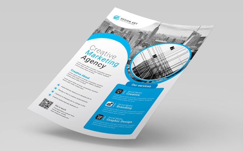 Business Flyer Template vk 3033 Corporate Identity